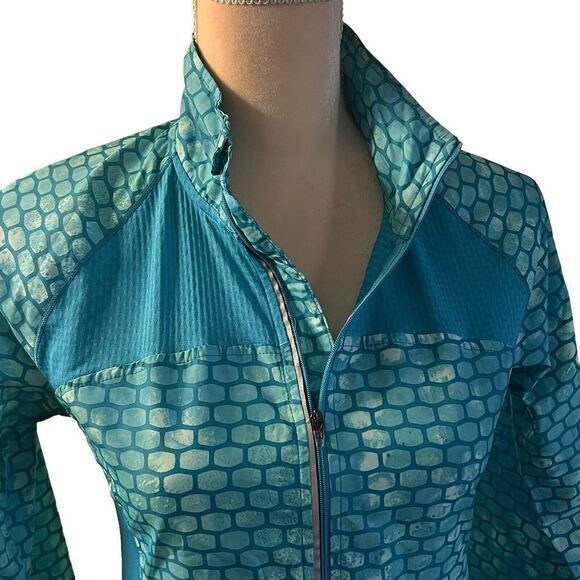 C9 CHAMPION Women's Duo Dry Activewear Full Zip Jacket Windbreaker Reflective XS - Picture 14 of 16